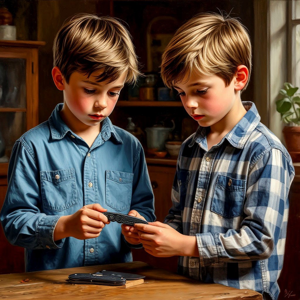 Обложка книги «Тайна нового ножа»