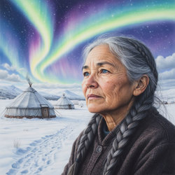 Ила, жена вождя эскисов.