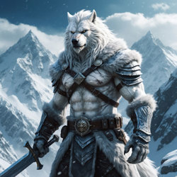 Вервольф, лидер ликанов.