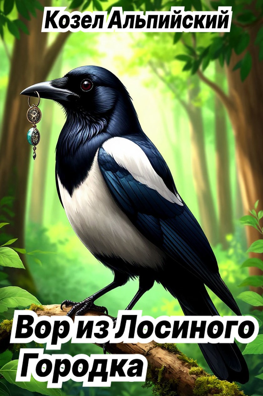 Обложка книги «Вор из Лосиного городка»