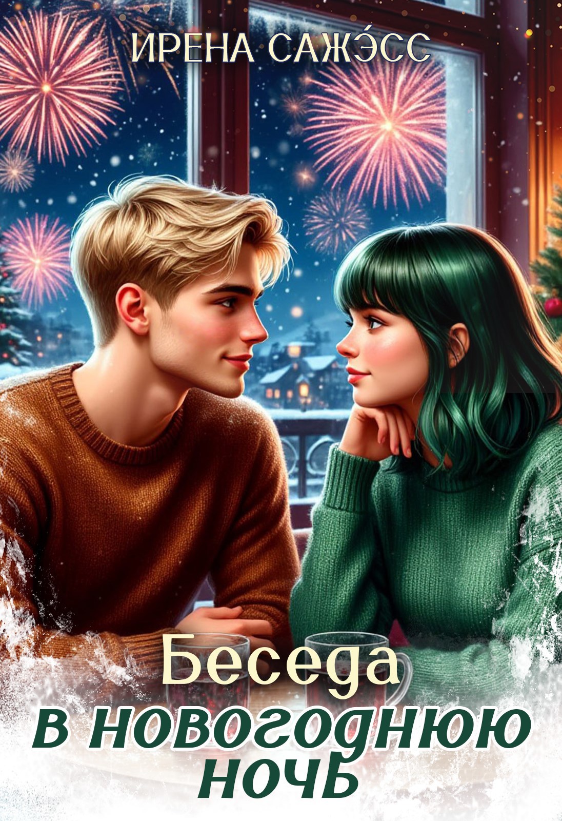 Обложка книги «Беседа в Новогоднюю ночь»