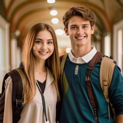 Лина и Лёва - друзья Сони