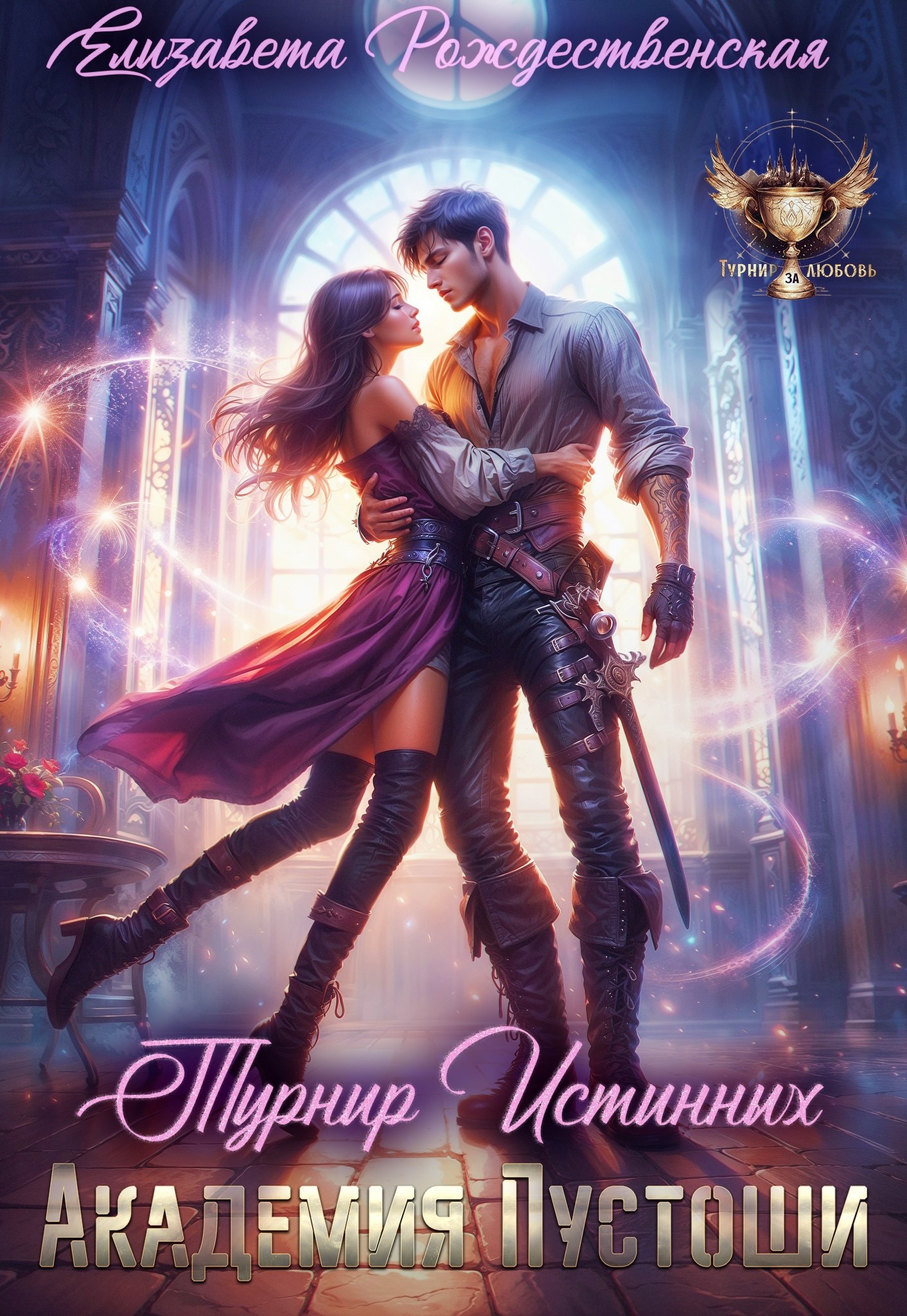 Обложка книги «Академия Пустоши. Турнир истинных»