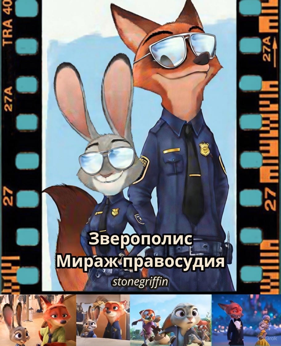 Обложка книги «Зверополис: Мираж правосудия»