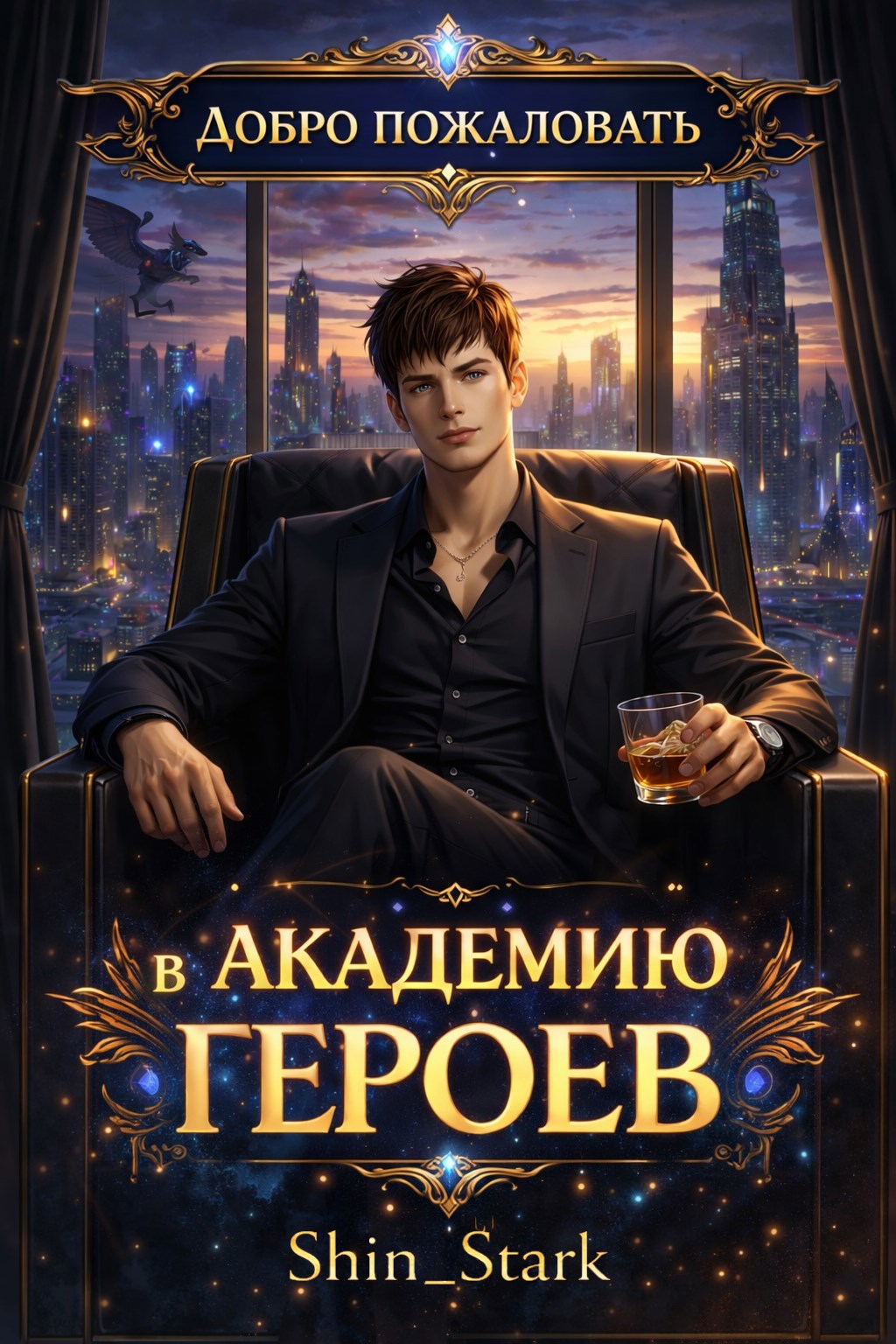 Обложка книги «Добро пожаловать в Академию Героев»