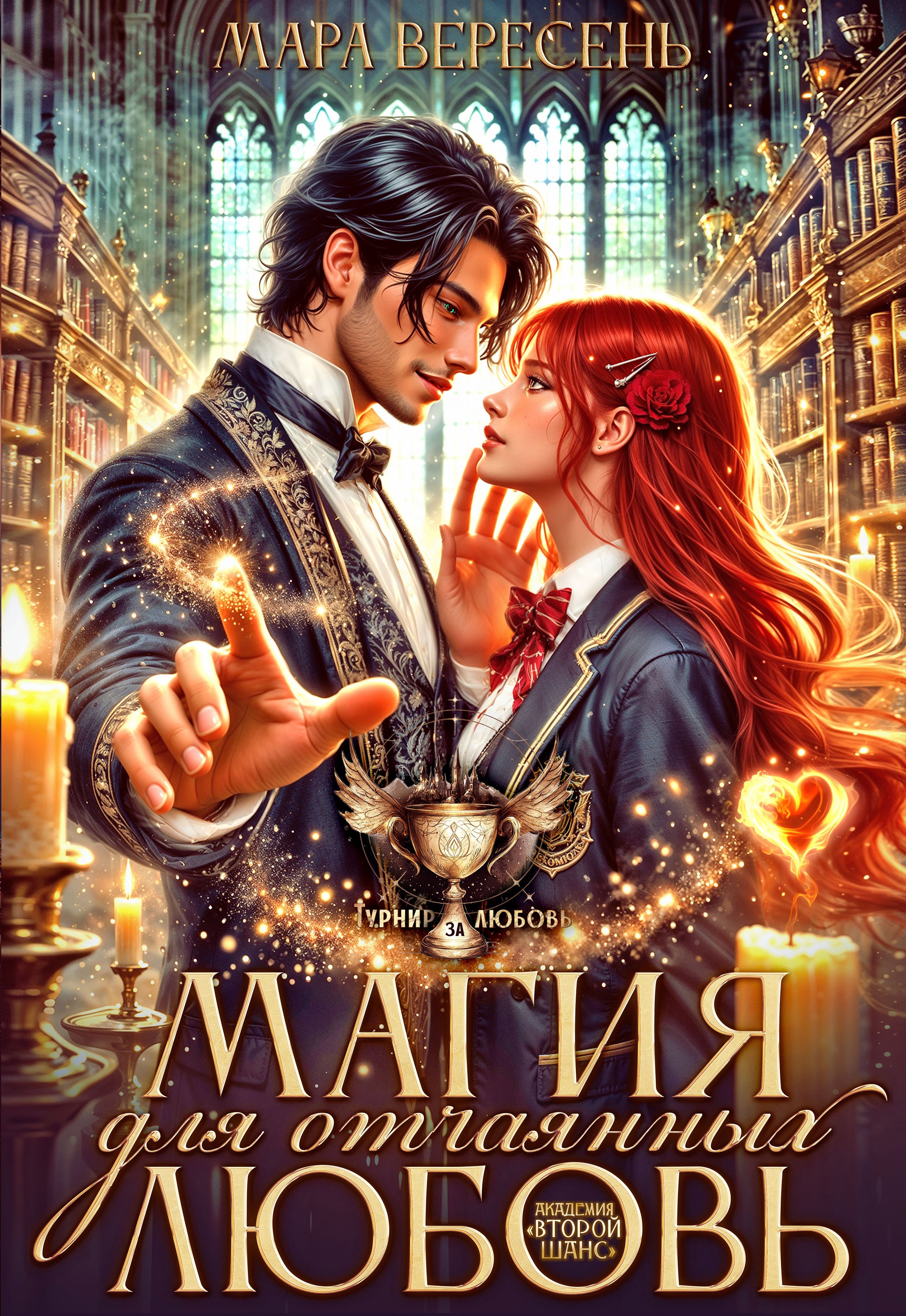 Обложка книги «Магия (любовь) для отчаянных. Академия "Второй шанс"»