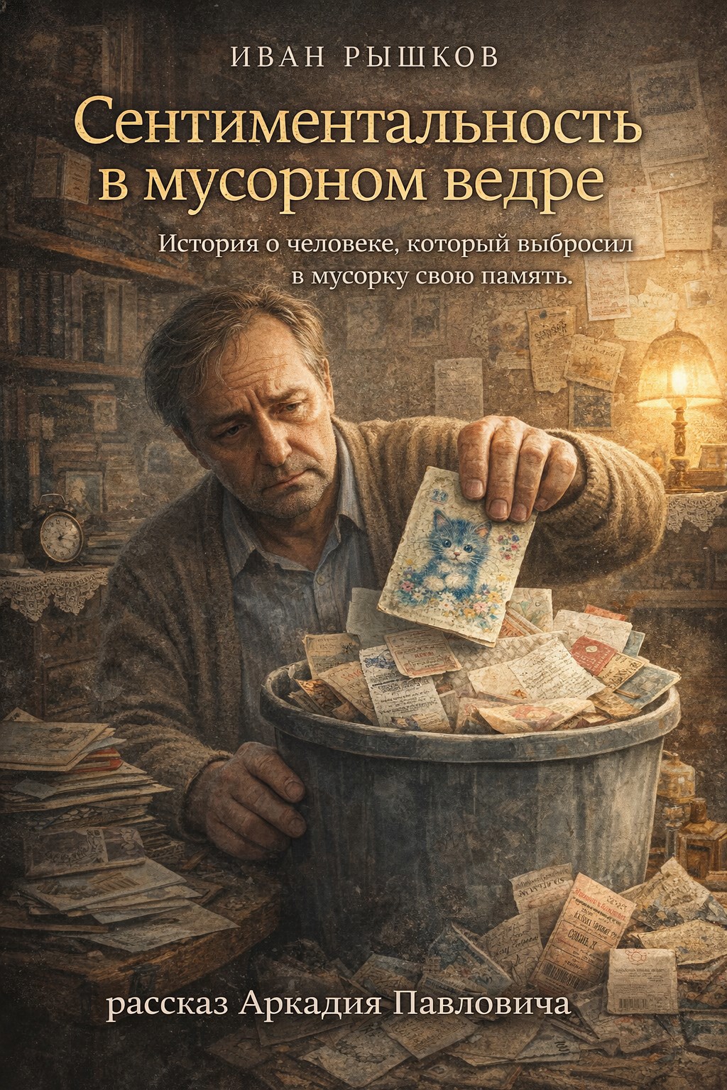 Обложка книги «Сентиментальность в мусорном ведре»