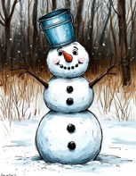 Обложка произведения Желание снеговика