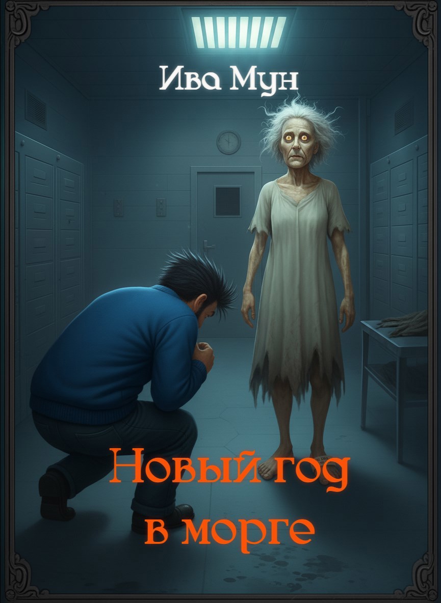 Обложка книги «Новый год в морге»