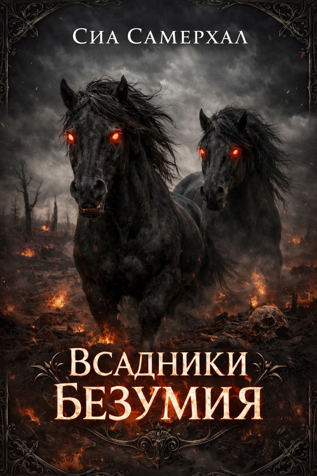 Обложка книги «Всадники Безумия»