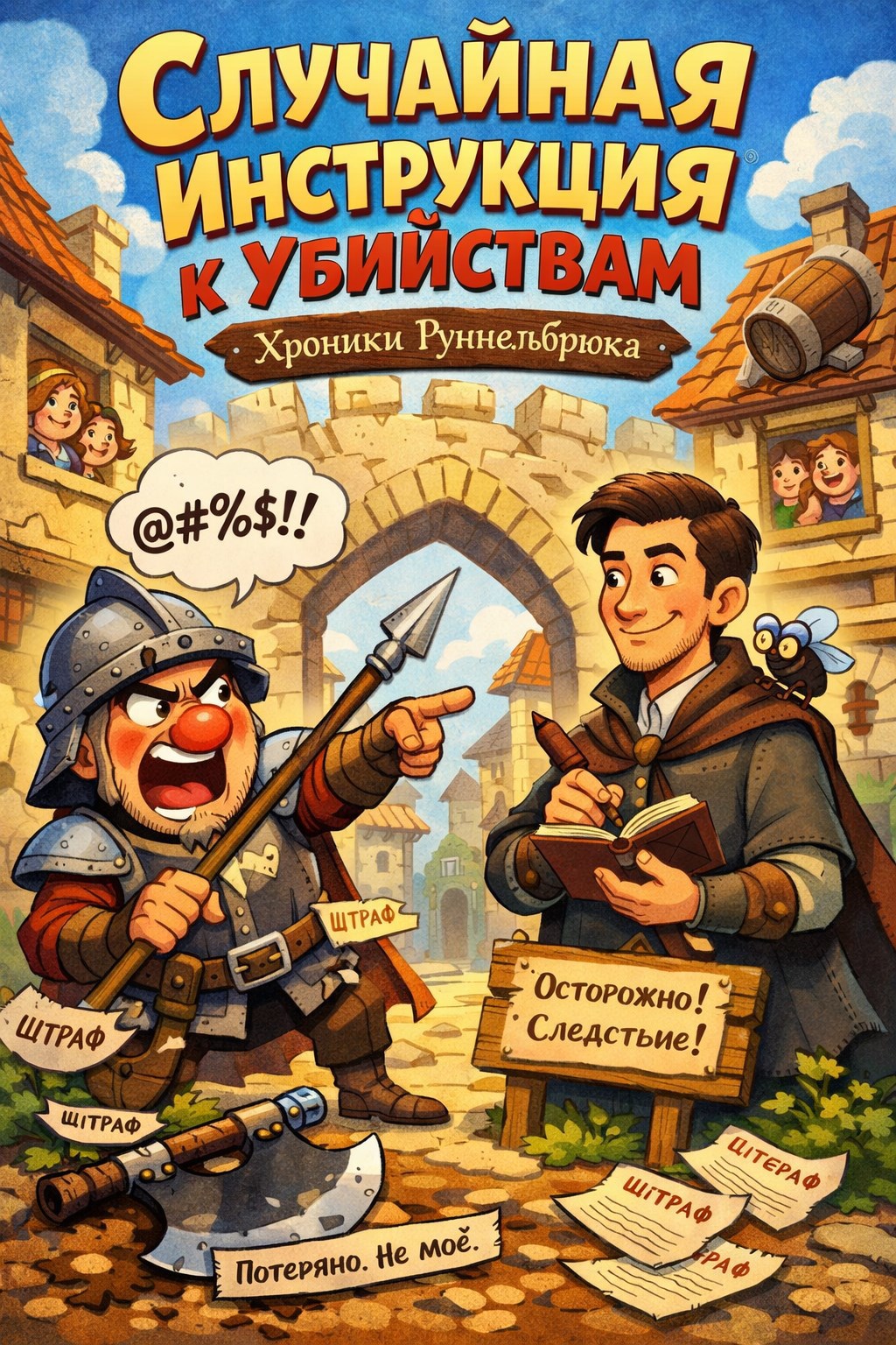 Обложка книги «Случайная инструкция к убийствам»