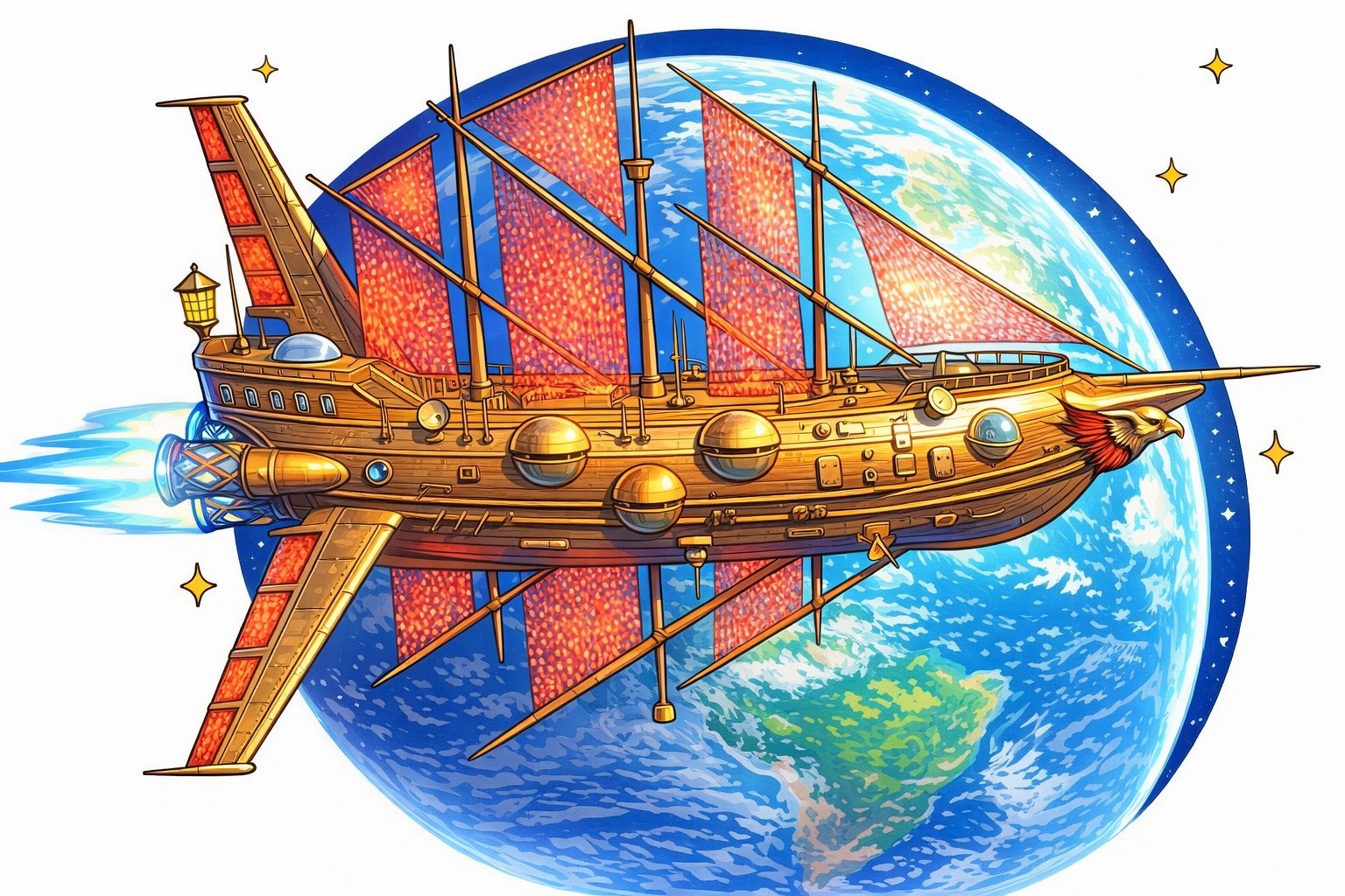 Обложка книги «Алый парус в пустоте»