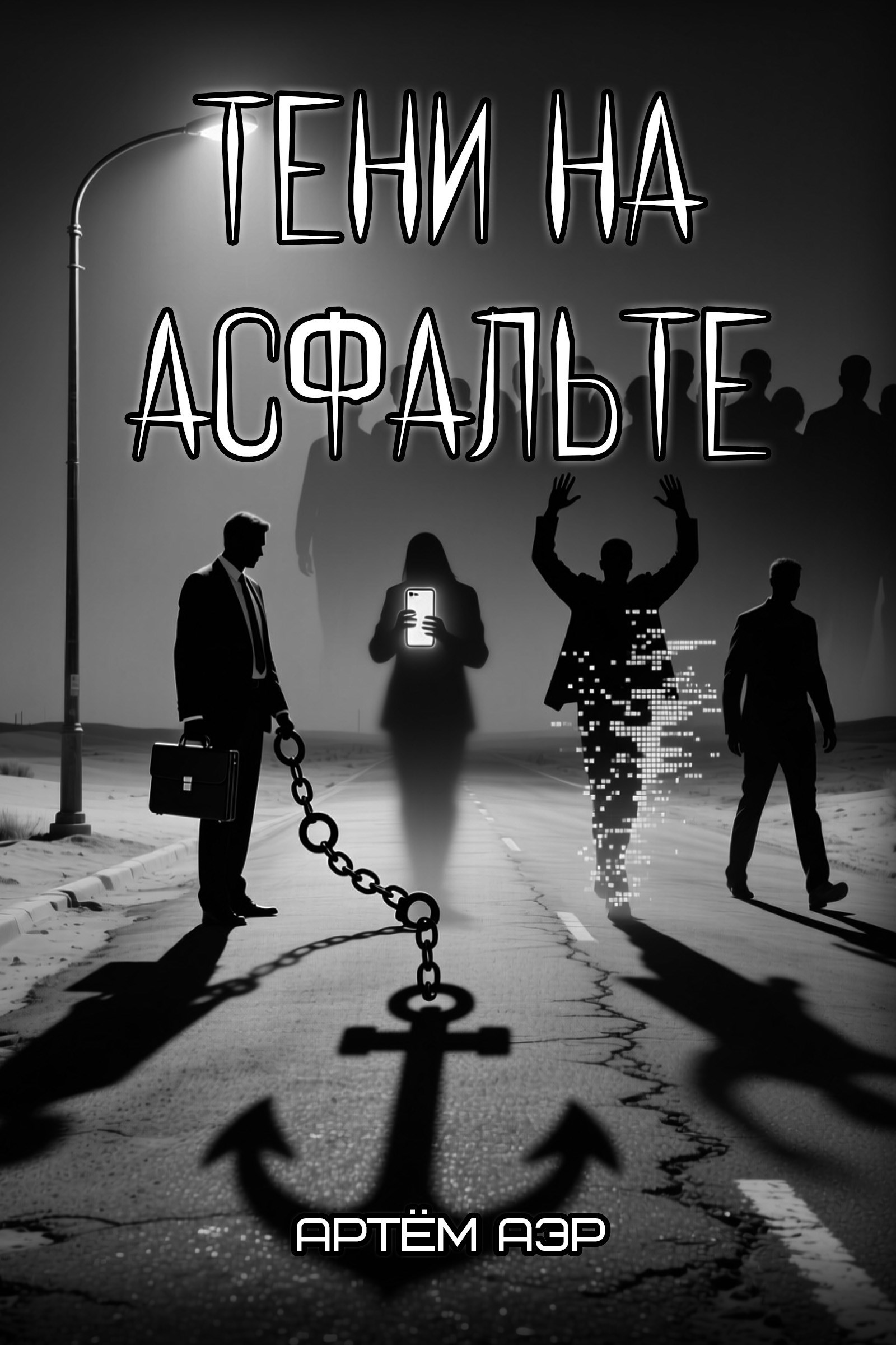 Обложка книги «Тени на асфальте»