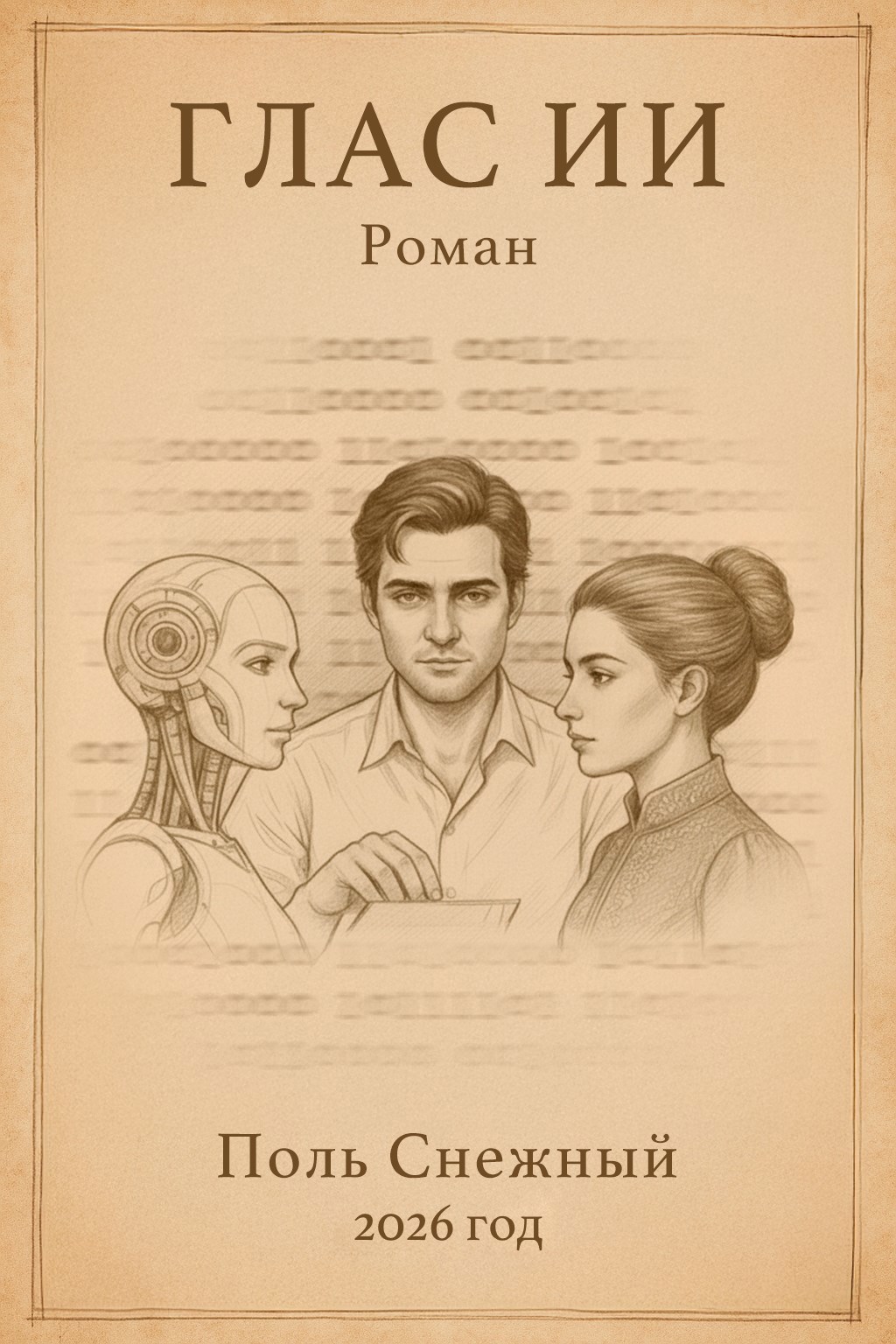 Обложка книги «Глас ИИ»