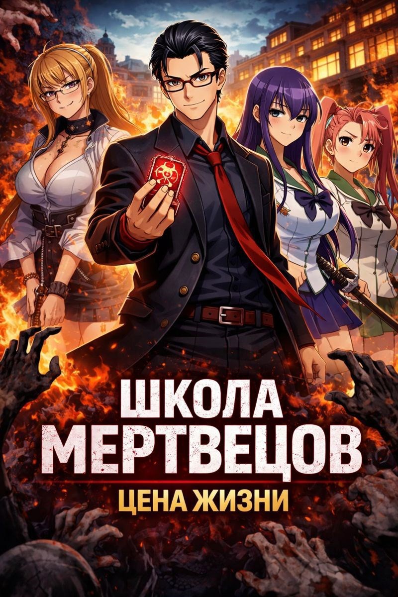 Обложка книги «Школа мертвецов: цена жизни»