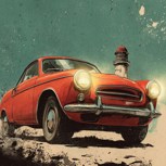 Обложка произведения Москвич и дым