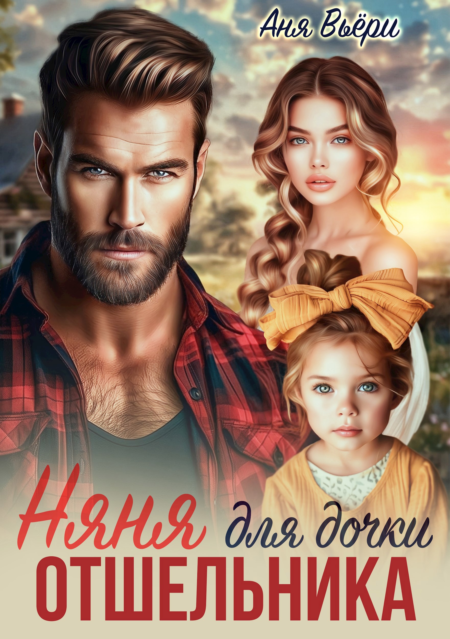 Обложка книги «Няня для дочки отшельника»