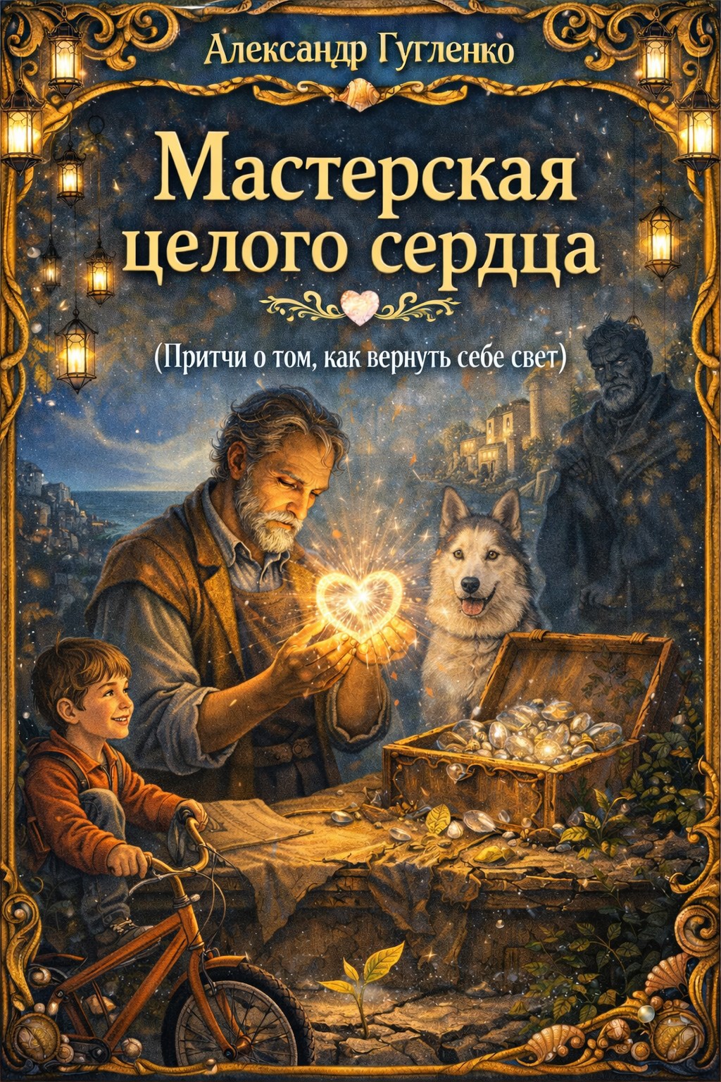 Обложка книги «Мастерская целого сердца (притчи о том, как вернуть себе свет)»