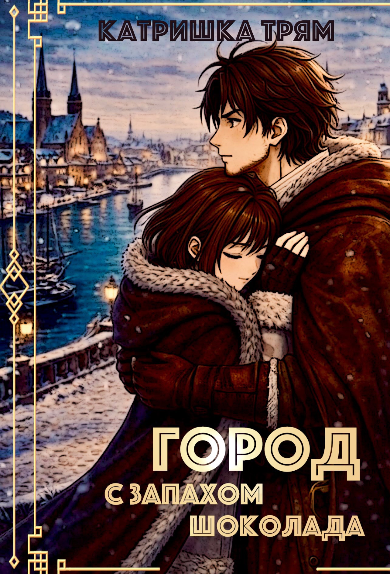 Обложка книги «Город с запахом шоколада»