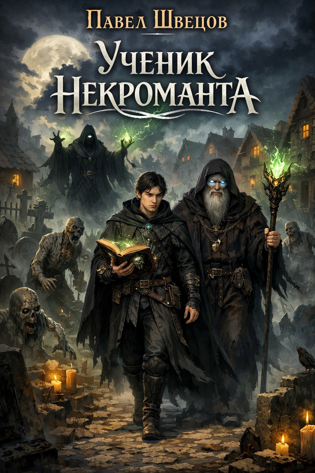 Обложка книги «Ученик некроманта»