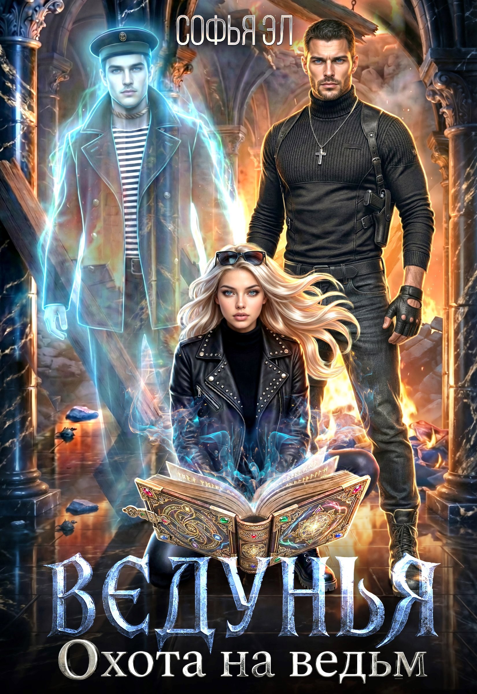 Обложка книги «Ведунья. Охота на ведьм»