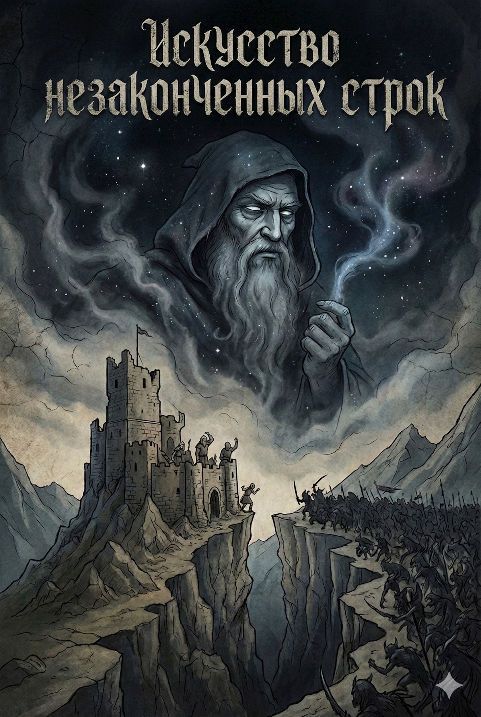 Обложка книги «Искусство незаконченных строк»