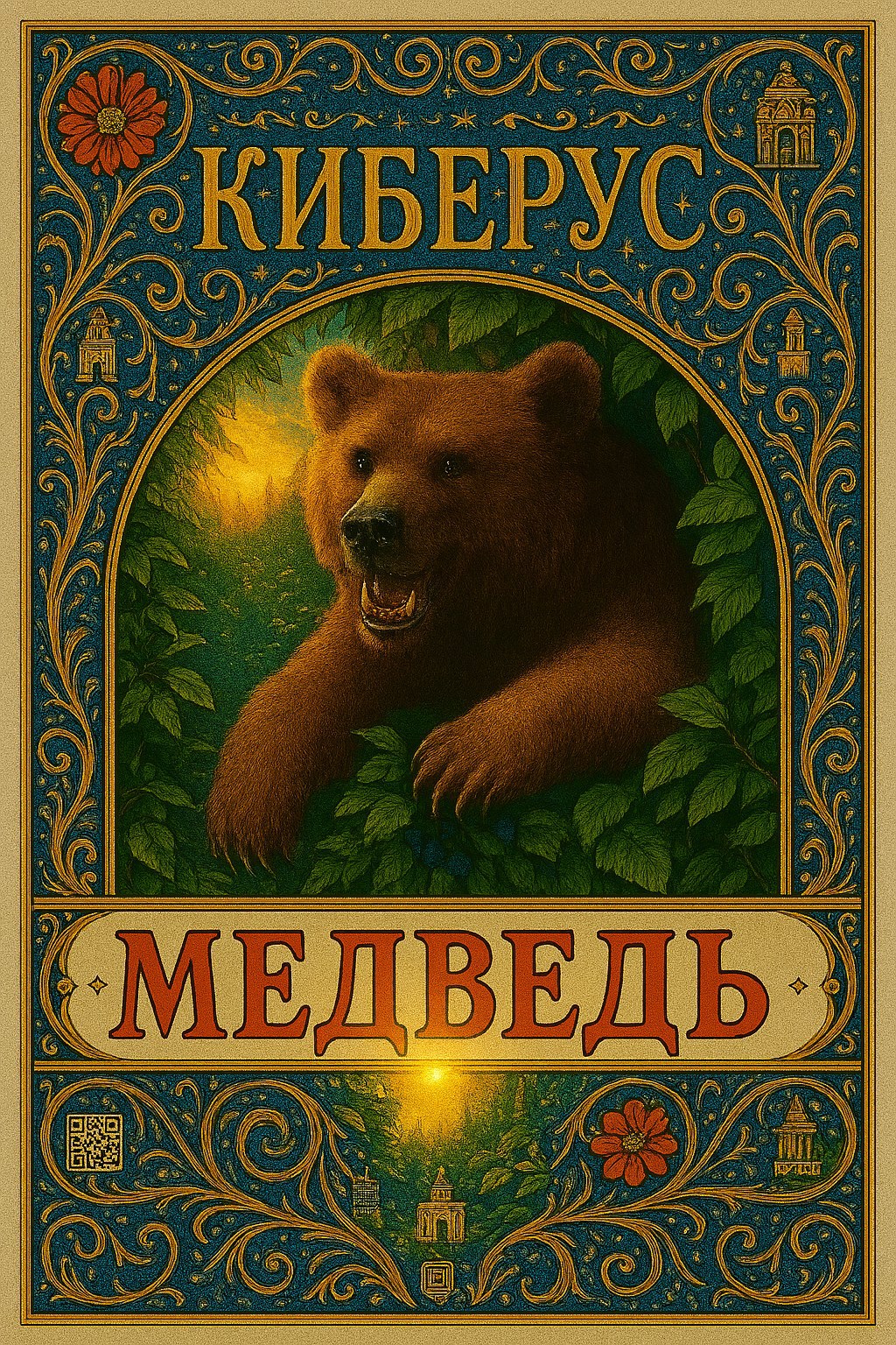 Обложка книги «Медведь»