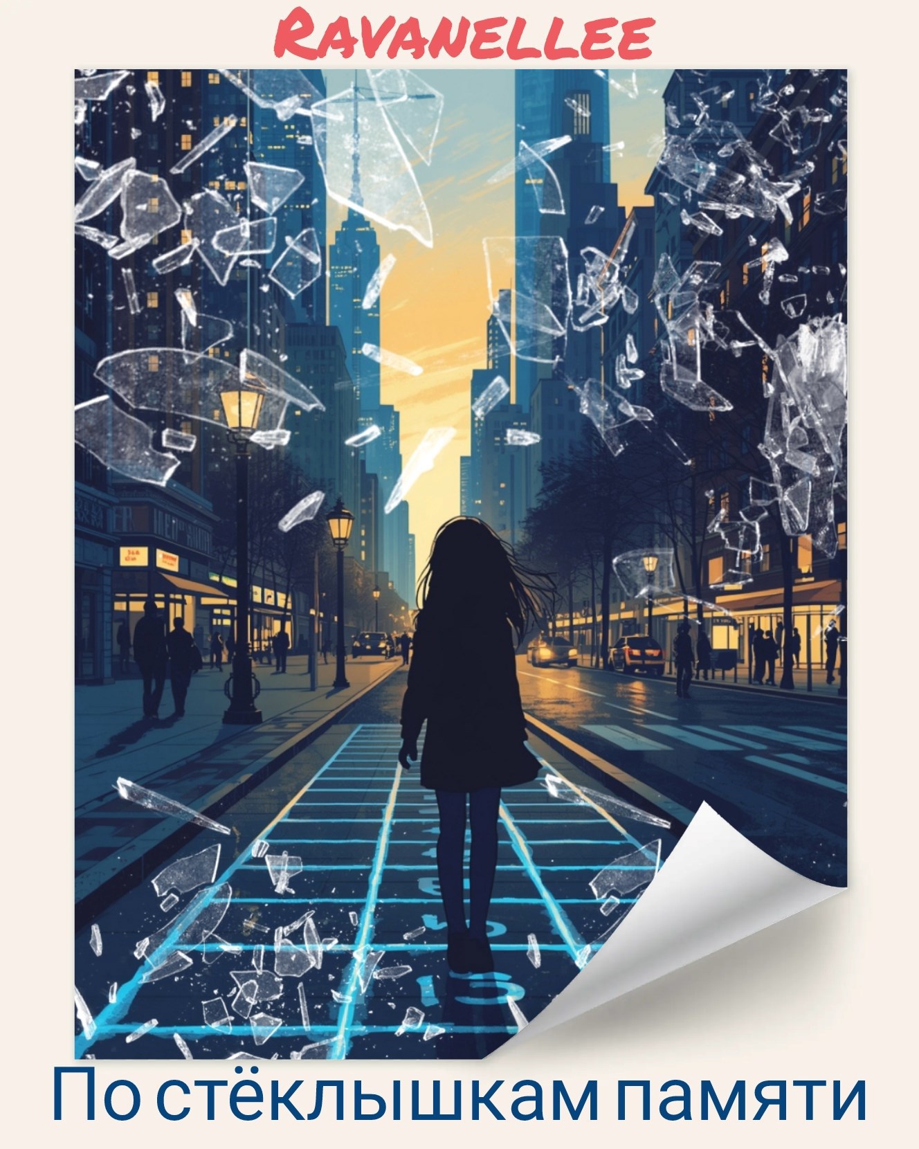 Обложка книги «По стёклышкам памяти»