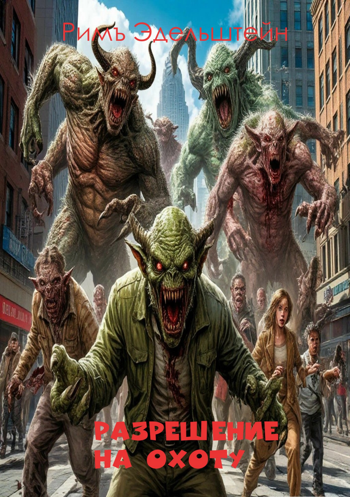 Обложка книги «Разрешение на охоту»