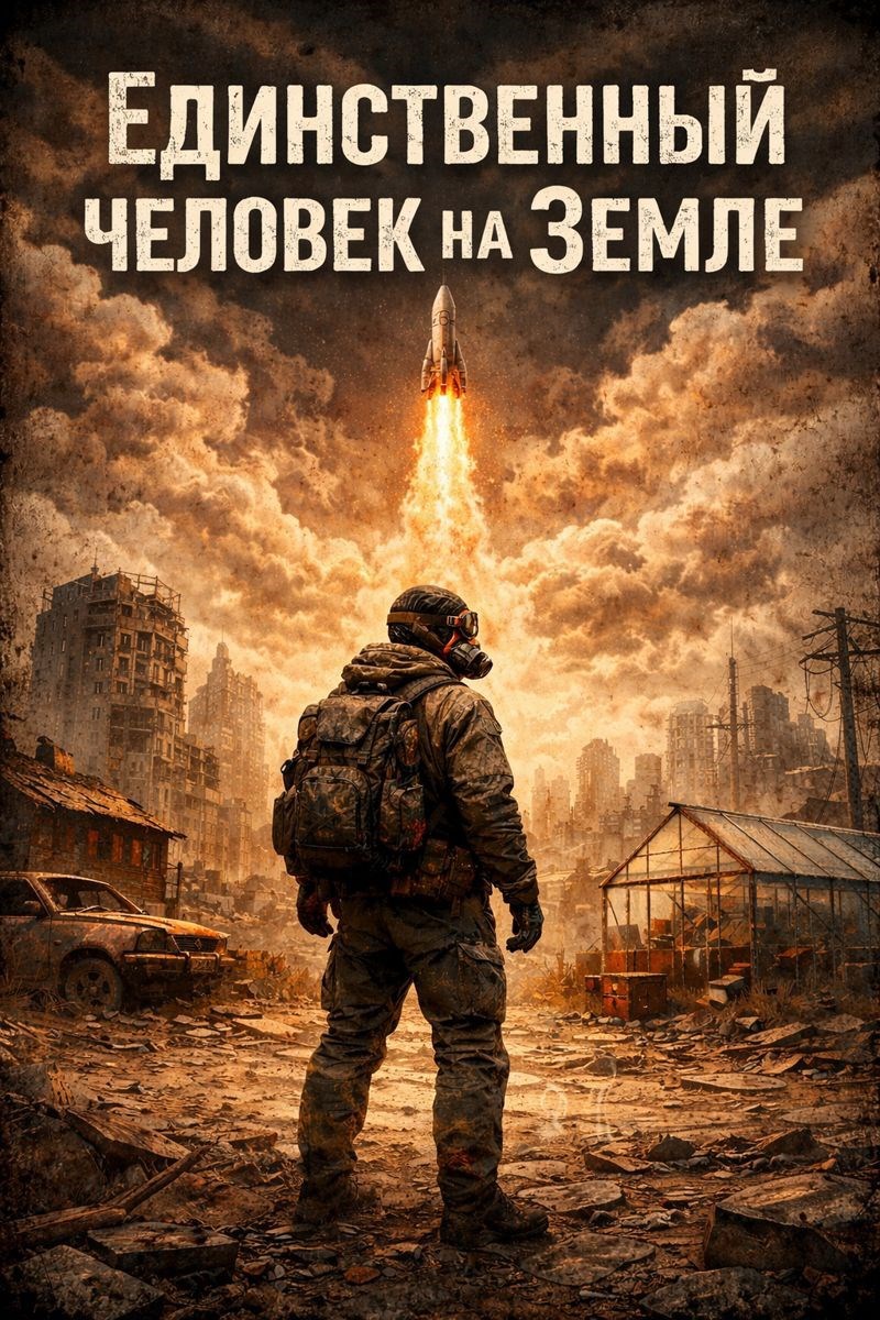 Обложка книги «Единственный человек на Земле»