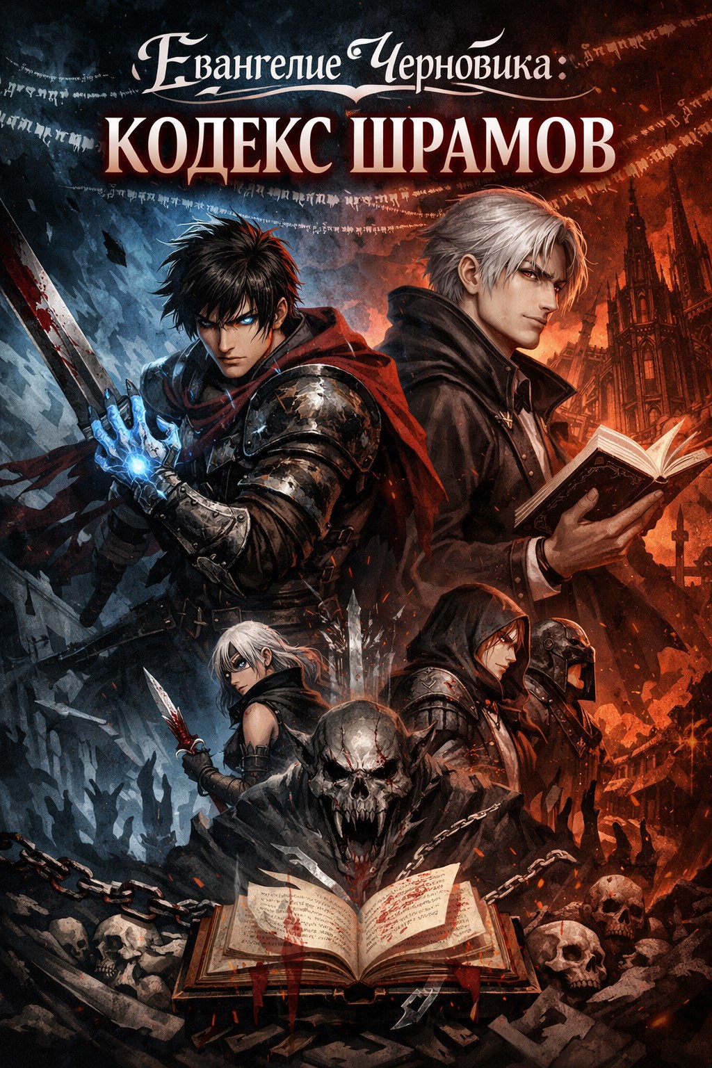 Обложка книги «Евангелие Черновика: Кодекс Шрамов»