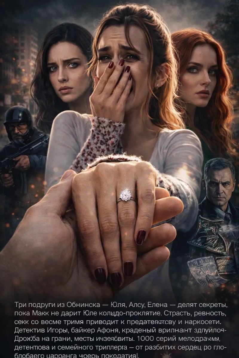 Обложка книги «Обручальное кольцо проклятые страсти»