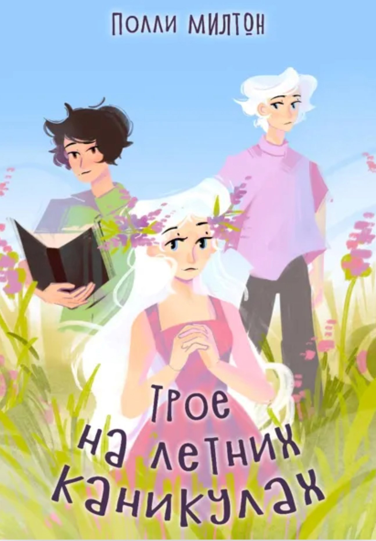 Обложка книги «Трое на летних каникулах»