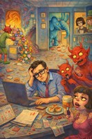 Обложка произведения Синий слон