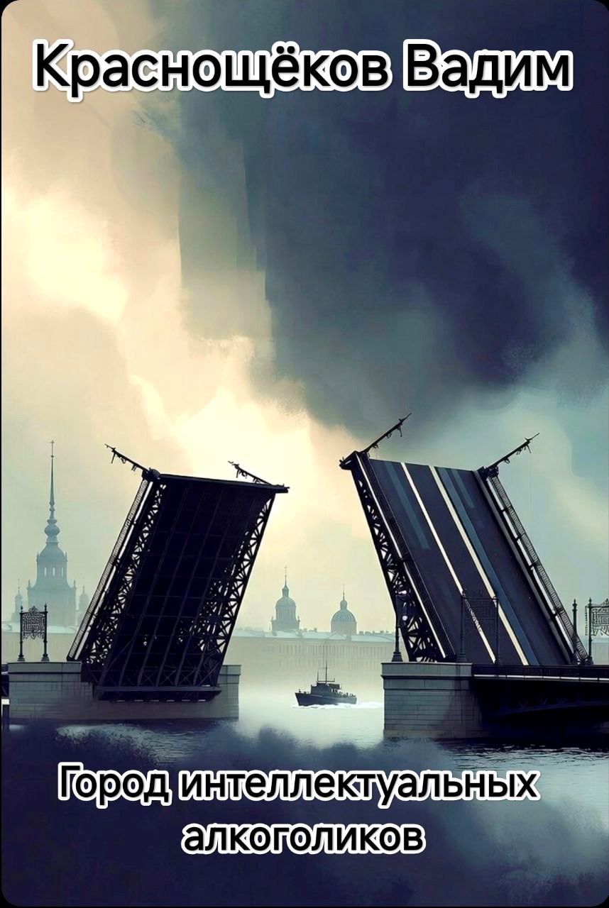 Обложка книги «Город интеллектуальных алкоголиков»