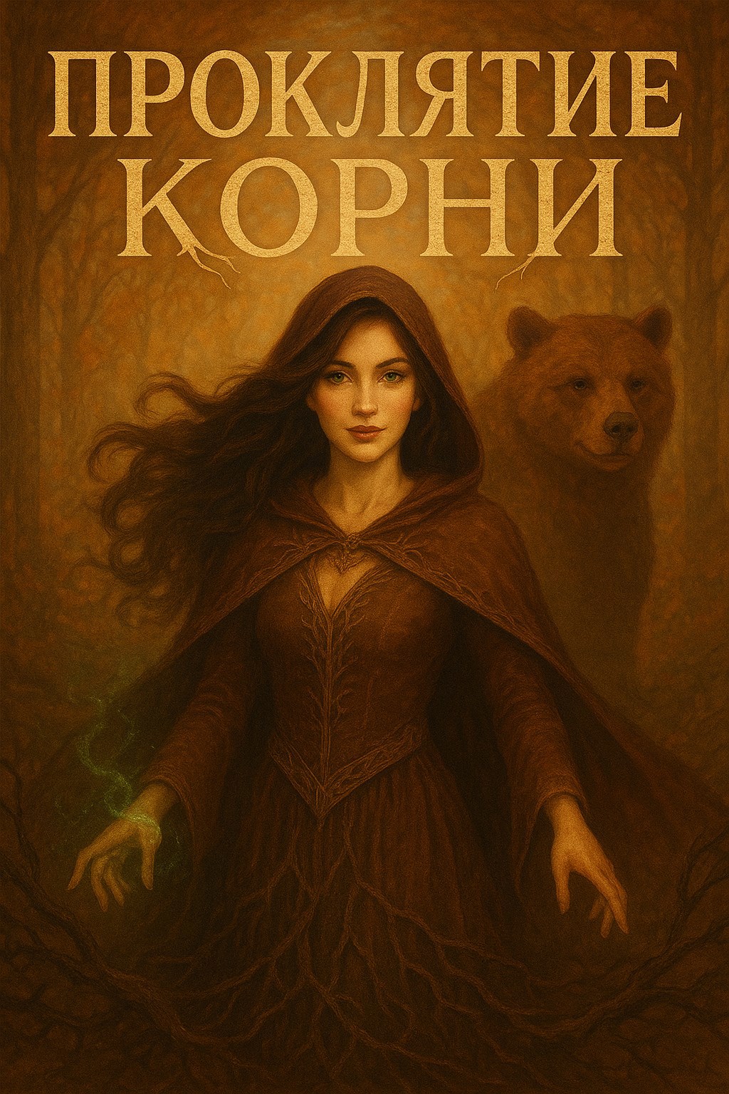 Обложка книги «Проклятие корни»