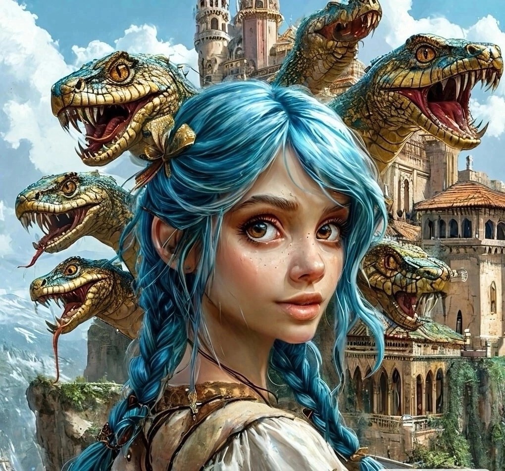 Обложка книги «Мальвина невеста Змея Горыныча»