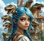 Обложка произведения Мальвина невеста Змея Горыныча