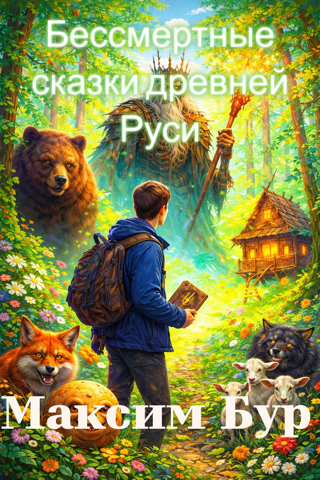 Обложка книги «Бесммертные сказки древней Руси»