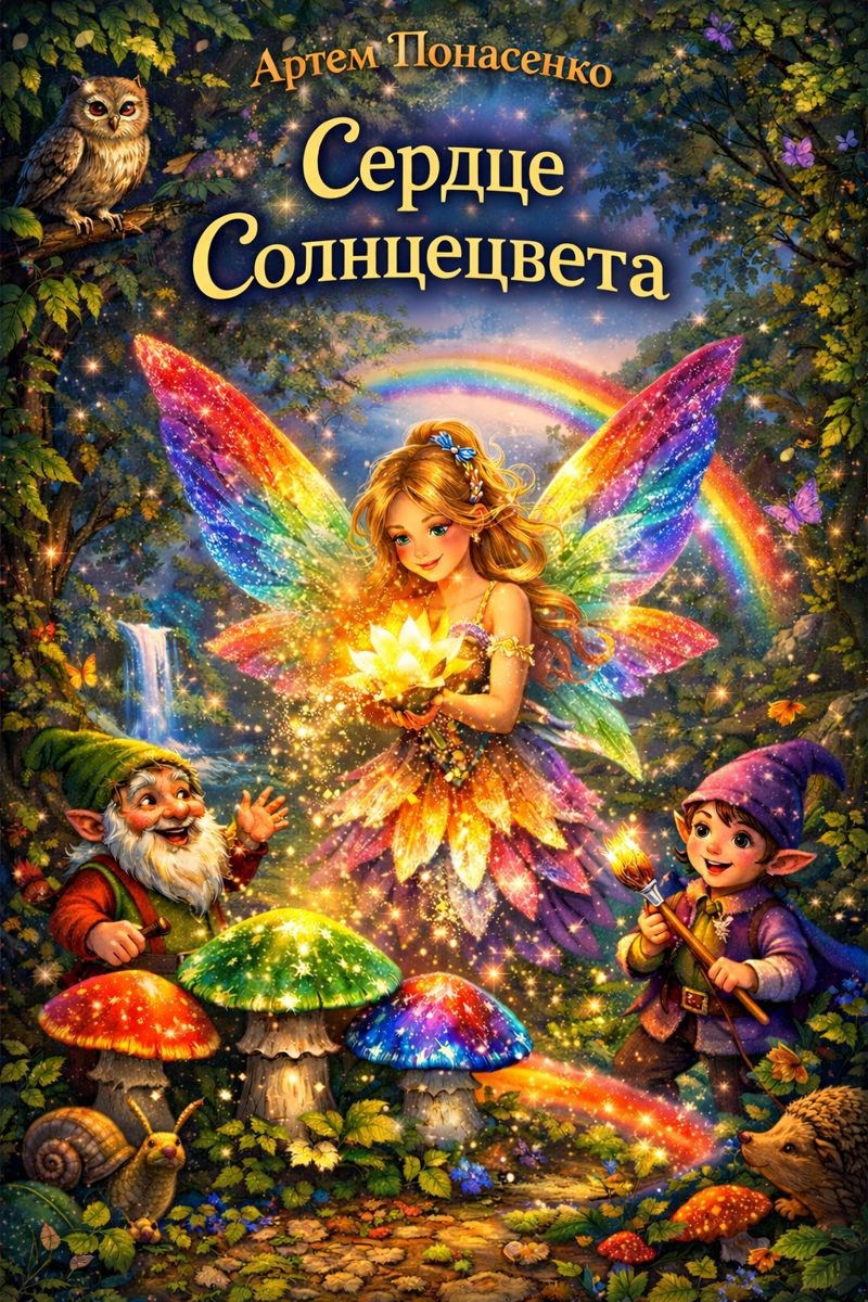 Обложка книги «Сердце Солнцецвета»