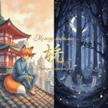 Обложка произведения Проделки молодого кицунэ.