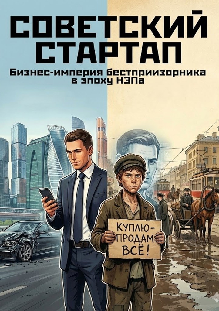 Обложка книги «Советский стартап»