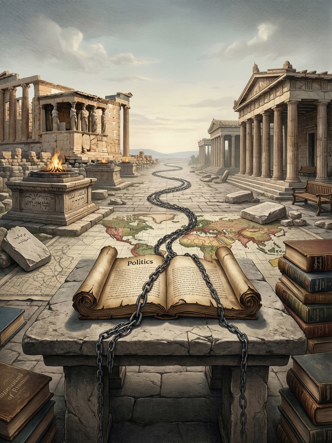 Обложка книги «Аристотель учитель колониализма»