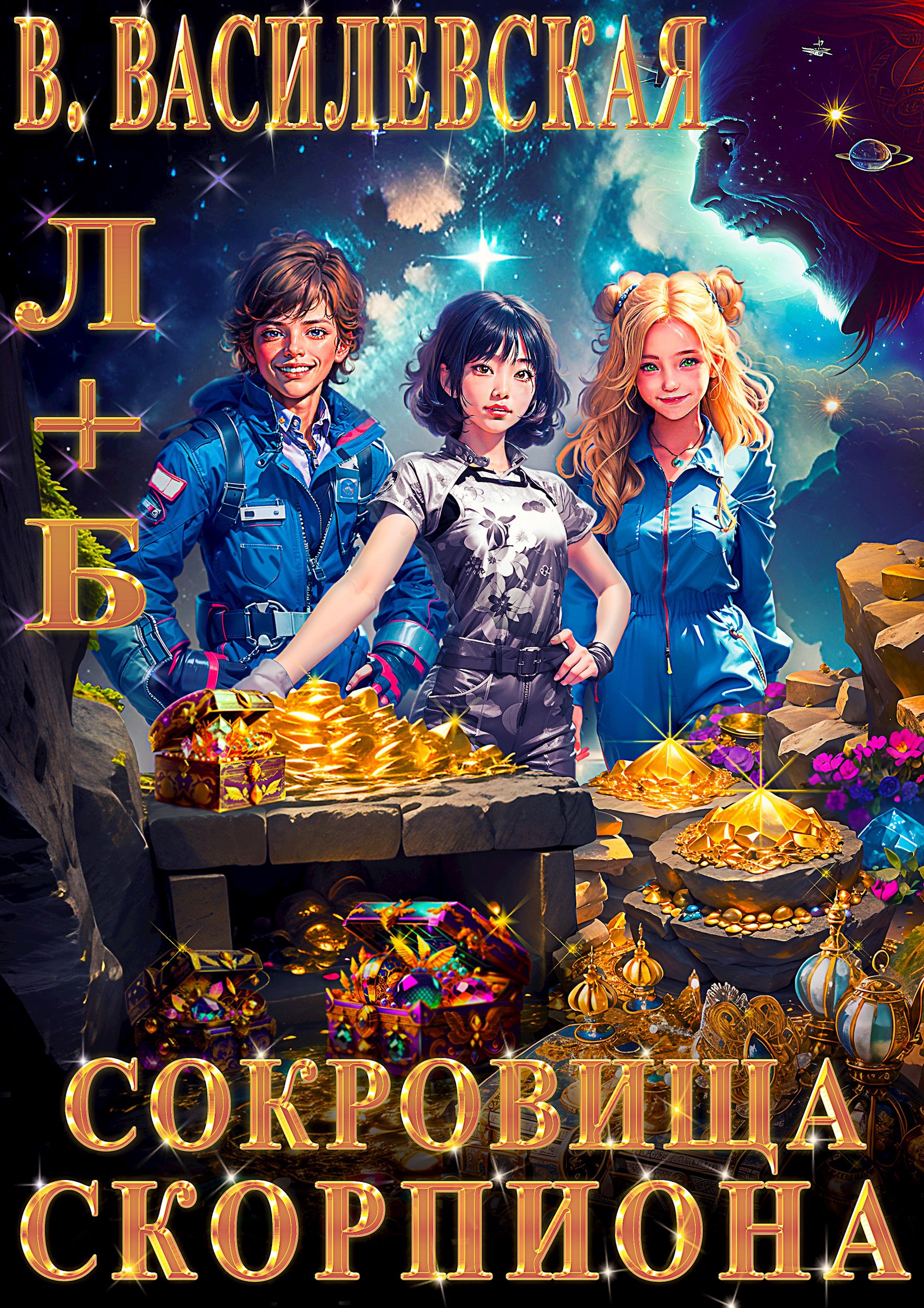 Обложка книги «Л+Б. Сокровища Скорпиона»