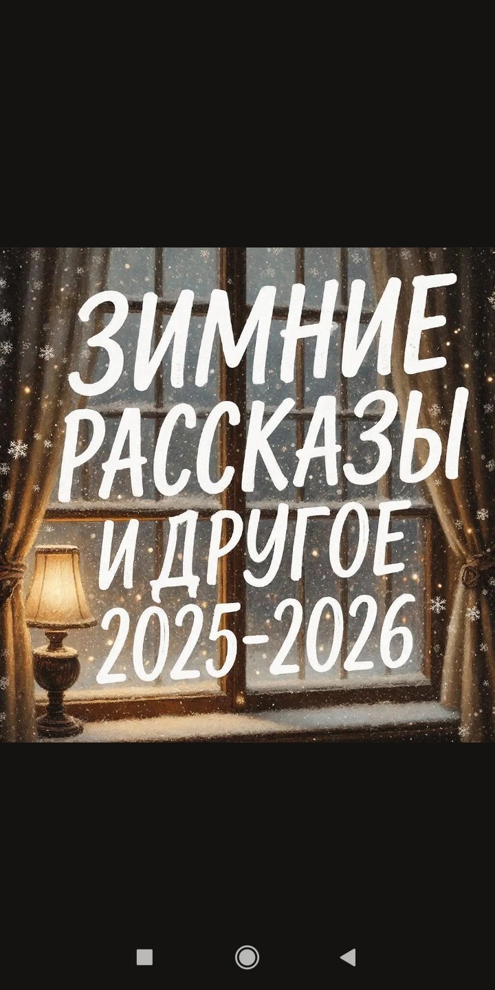 Обложка книги «Зимние рассказы и другое 2025-2026»