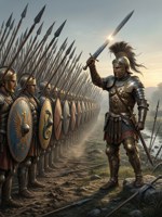 Обложка произведения Копьё против меча