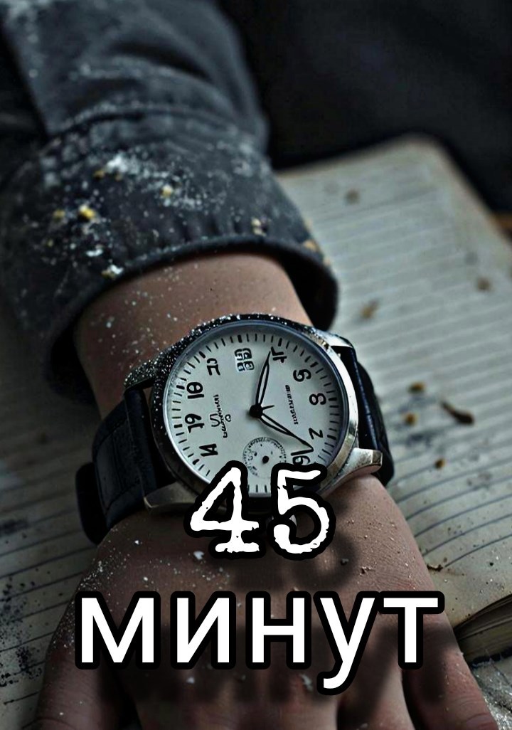 Обложка книги «45 минут»