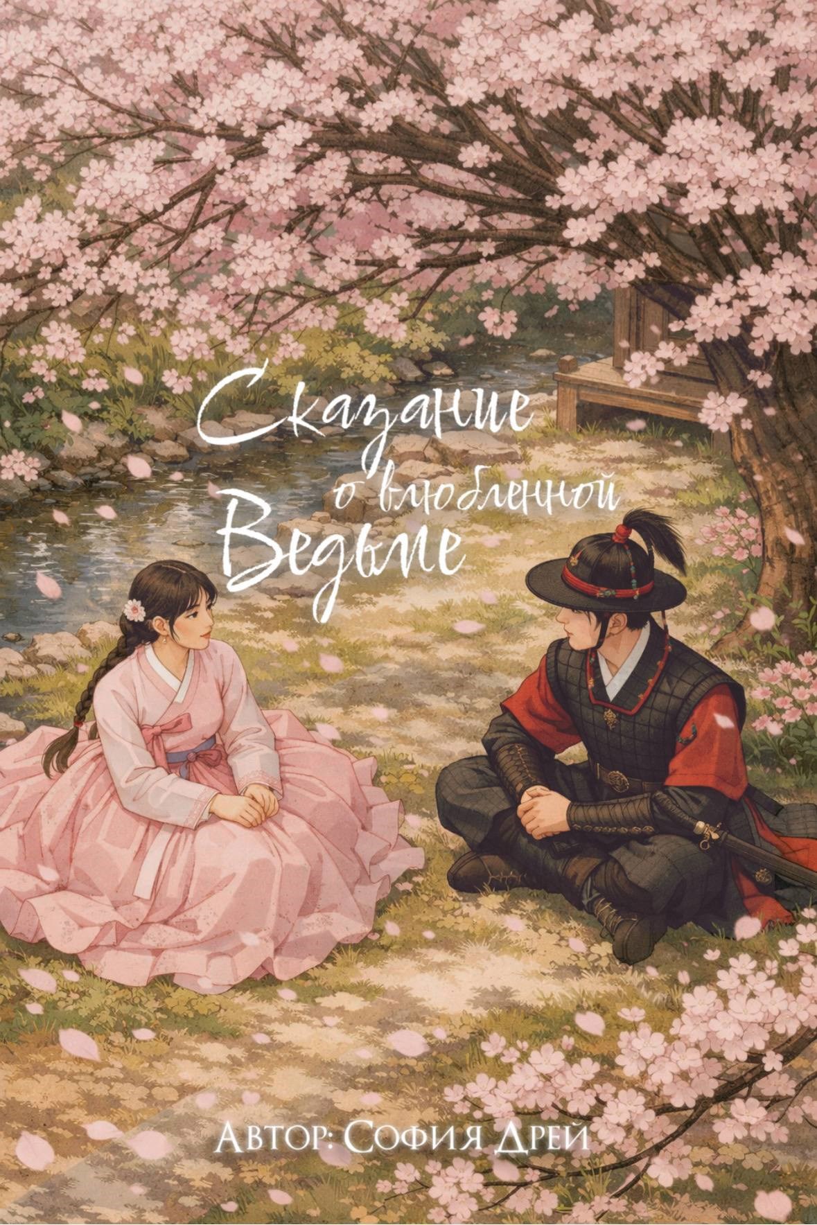 Обложка книги «Сказание о Влюбленной Ведьме»