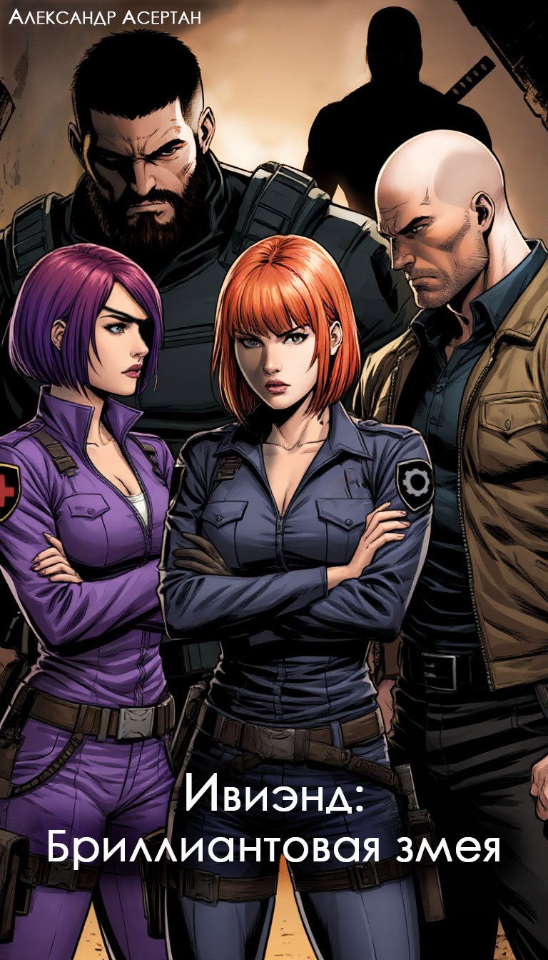 Обложка книги «Ивиэнд: Бриллиантовая змея»