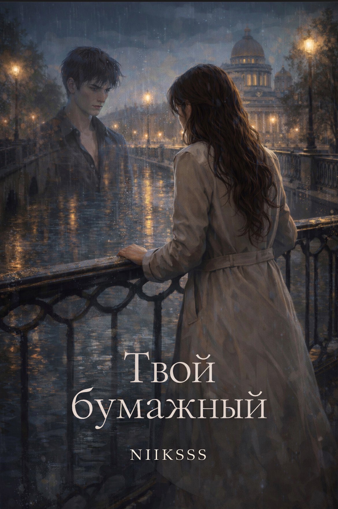 Обложка книги «Твой бумажный»